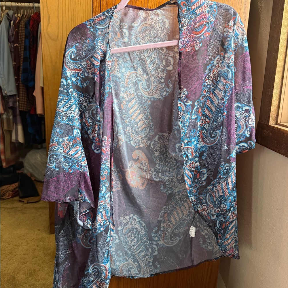 Amazon Essentials Paisley Kimono - Multicolor